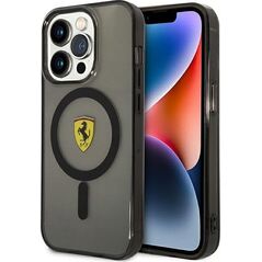 Ferrari Ferrari Translucent MagSafe - Etui iPhone 14 Pro (Czarny)