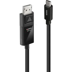 Kabel USB Lindy USB-C - DisplayPort 1 m Czarny (43341)