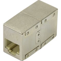 LogiLink LogiLink Patchkabelverbinder 1:1 Cat.6 STP, 2xRJ45 Metalgeh.