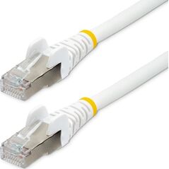 StarTech StarTech.com NLWH-1M-CAT6A-PATCH kabel sieciowy Biały S/FTP (S-STP)