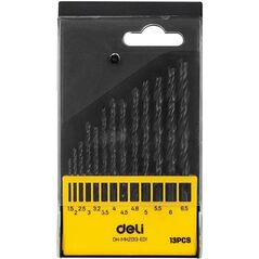 Wiertło Deli Zestaw wierteł HSS Deli Tools EDH-MHZ013-ED1