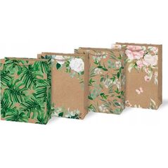 MFP paper torebka na prezent L KRAFT  mix 2 260x340x140 5251405