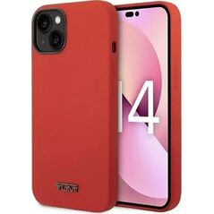 4kom.pl Etui na telefon Tumi Liquid Silicone hardcase do iPhone 14 czerwony/red