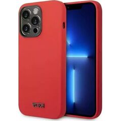 4kom.pl Etui na telefon Tumi Liquid Silicone hardcase do iPhone 14 Pro Max czerwony/red