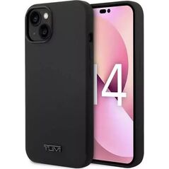 4kom.pl Etui na telefon Tumi Liquid Silicone hardcase do iPhone 14 czarny/black