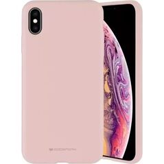 4kom.pl Etui na telefon Mercury Silicone do iPhone 14 Pro Max różowo-piaskowy/pink-sand
