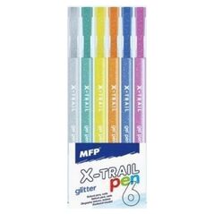 MFP paper długopis żelowy zestaw  BS 6 szt. BROKAT 6001344