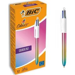 Bic Pióro Bic Gradient 0,32 mm Wielokolorowy (12 Sztuk)