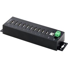 HUB USB StarTech HUB USB Startech USB210AIND-USB-A-HUB Czarny