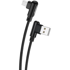 Kabel USB Foneng USB-A - microUSB 1 m Czarny (X70 Micro)