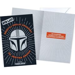 KUKARTKA KARNET DHS URODZINY MANDALORIAN
