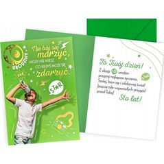 KUKARTKA KARNET V 10 URODZINY CHLOPAK