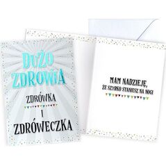 KUKARTKA KARNET V DUZO ZDROWIA V-072