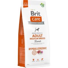 Brit Care Dog Hypoallergenic Adult Medium Breed Lamb 12kg