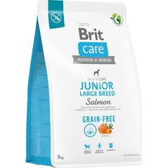 Brit Sucha karma dla psa Dog Grain-free Junior Large Breed Salmon 3 kg