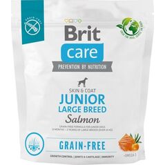 Brit Sucha karma dla psa Dog Grain-free Junior Large Breed Salmon 1 kg
