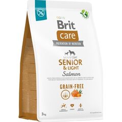 Brit BRIT CARE Dog Grain-free Senior & Light Salmon 3kg