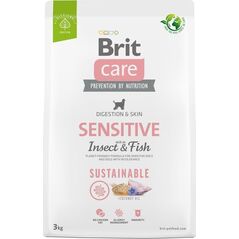 Brit Sucha karma dla psa Dog Sustainable Sensitive Insect Fish 3 kg