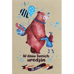 Trend Kartka okolicznościowa Urodziny