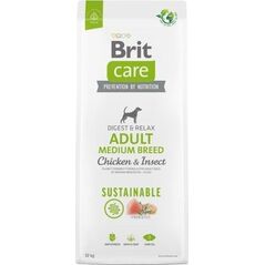 Brit Care Sustainable Adult Med Chicken Insect 12kg