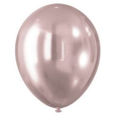 Selgros Balony - efekt chromu różowe (5 szt.)