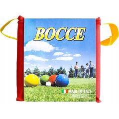 Lucio Londero Drewniane Kule do Gry 8 szt. - Boule, Bule, Petanque LONDERO 100 mm w Pokrowcu