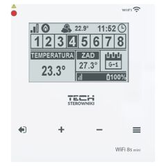 Tech moduł WIFI do sterowania siłownikami elektrycznymi, biały (STWIFI8SPWH)