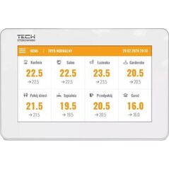Tech Panel kontrolny M-8 N bezprzewodowy do listwy L-8 (montaż podtynkowy) biały STM8NWH