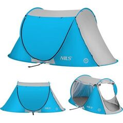 Nils Extreme NC3043 NIEBIESKI NAMIOT PLAŻOWY SAMOROZKŁADAJĄCY NILS