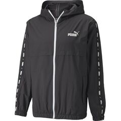 Kurtka męska Puma ESS+TAPE Windbreaker czarna r. L