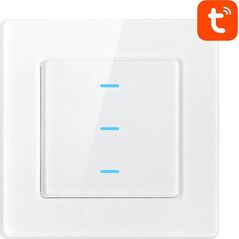 Avatto Dotykowy Włącznik Światła WiFi Avatto N-TS10-W3 Potrójny TUYA (biały)