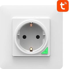 Avatto Inteligentne gniazdo ścienne WiFi Avatto N-WOT10-EU-W TUYA (białe)