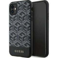 Guess Etui Guess GUHMN61HGCFSEK Apple iPhone 11/XR czarny/black hardcase GCube Stripes MagSafe