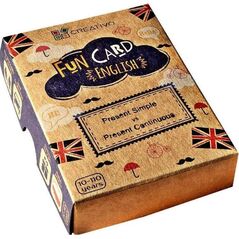 Creativo Fun Card English Present Simple Present Continuous