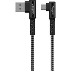 Kabel USB Energizer USB-A - USB-C 2 m Czarny (C710CKBK)