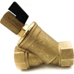 Top-Therm POWERMAG DRAIN Filtr skośny z magnesem i zaworem spustowo-napełniającym 1" TOP-THERM R1020S06