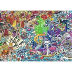 Trefl Puzzle 1000 element?w UFT EYE-SPY Time Travel Sydney Australia