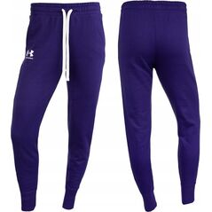 Under Armour Spodnie damskie Under Armour Rival Fleece granatowe 1356416 468 M