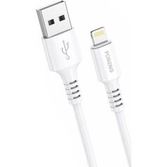 Kabel USB Foneng USB-A - Lightning 1 m Biały (X85 iPhone)