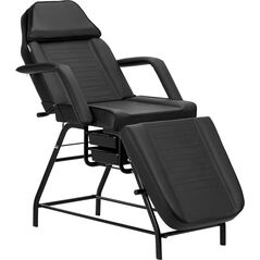 Activeshop Fotel kosmetyczny 557A z kuwetami czarny