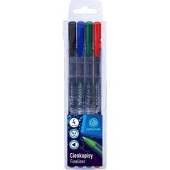 Astra Polska CIENKOPISY TROJKATNE 0,4MM 4 KOLORY