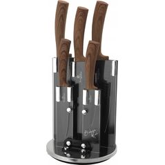 Berlinger Haus ZESTAW NOŻY 6 ELE. BERLINGER HAUS EBONY ROSEWOOD BH-2530