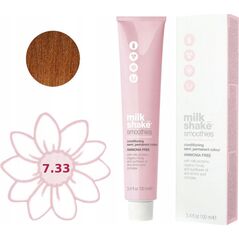 Milk Shake Milk Shake, Smoothies, Ammonia-Free, Semi-Permanent Hair Dye, 7.337GG Medium Warm Golden Blond, 100 ml For Women