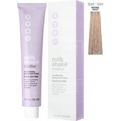 Milk Shake Milk Shake, Creative, SLS/SLES-Free, Permanent Hair Dye, 12.0712NV Natural Violet, 100 ml For Women