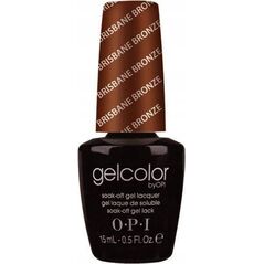 OPI Opi, Gel Color, Semi-Permanent Nail Polish, GC A45, Brisbane Bronze, 15 ml For Women