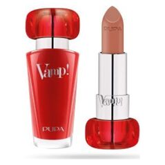 Pupa Pupa, Vamp!, Paraben-Free, Volume, Cream Lipstick, 105, Light Chestnut, 3.5 g For Women