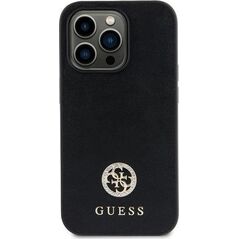 Guess Etui Guess GUHCN61PS4DGPK Apple iPhone 11/XR hardcase Strass Metal Logo czarny/black