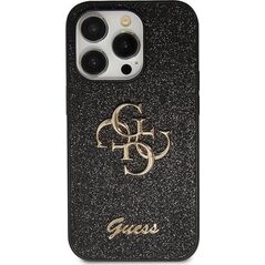 Guess Etui Guess GUHCP13XHG4SGK Apple iPhone 13 Pro Max hardcase Glitter Script Big 4G czarny/black