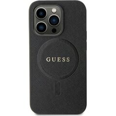 Guess Etui Guess GUHMP13XPSAHMCK Apple iPhone 13 Pro Max hardcase Saffiano MagSafe czarny/black