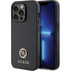 Guess Etui Guess GUHCP13LPS4DGPK Apple iPhone 13 Pro hardcase Strass Metal Logo czarny/black